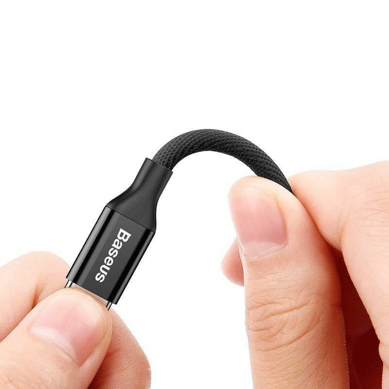 Кабель Baseus Yiven USB-microUSB, 1.5м Black (CAMYW-B01)