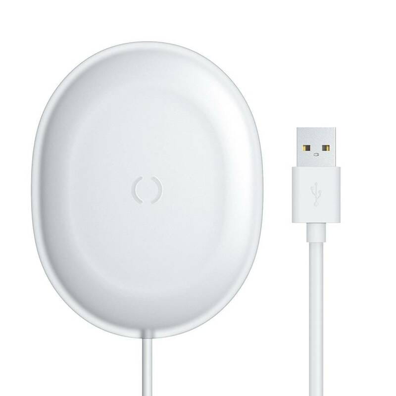 Беспроводное зарядное устройство Baseus Jelly 15W White (WXGD-02)