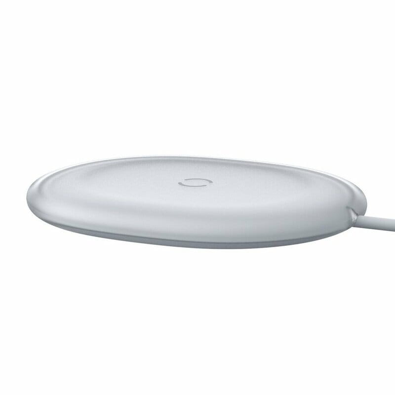 Беспроводное зарядное устройство Baseus Jelly 15W White (WXGD-02)