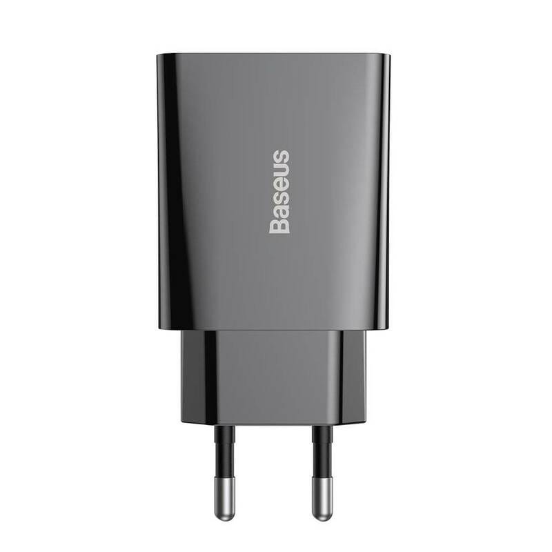 Сетевое зарядное устройство Baseus Speed Mini PD Charger (1USB-C) 20W Black (CCFS-SN01)