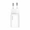 Фото - Мережевий зарядний пристрій Baseus Super Silicone PD Charger (1USB-C) 20W White (CCSUP-B02) | click.ua