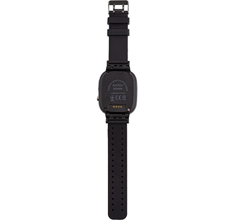 Детские смарт-часы AmiGo GO004 SP Camera+LED Black
