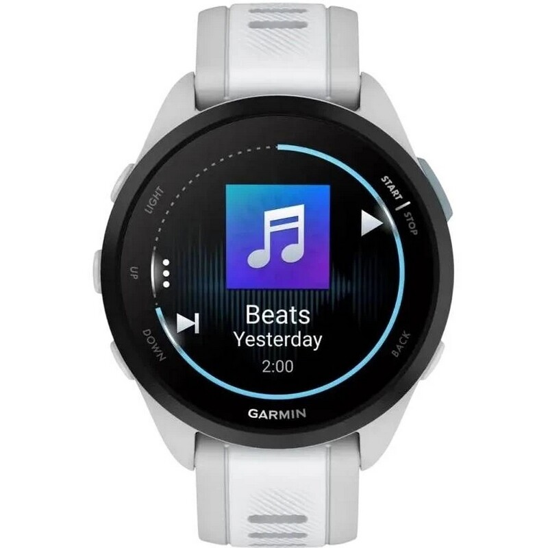 Смарт-годинник Garmin Forerunner 165 Music White (010-02863-31)