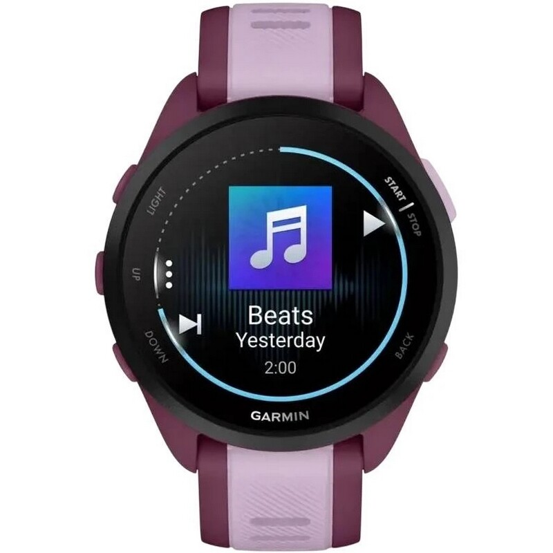 Смарт-годинник Garmin Forerunner 165 Music Berry/Lilac (010-02863-33)