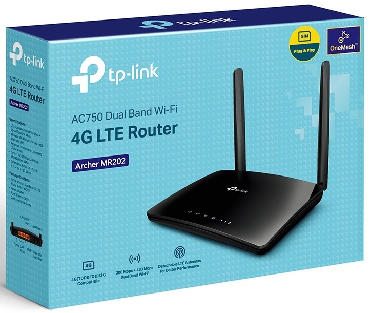 Беспроводной маршрутизатор TP-LINK Archer MR202