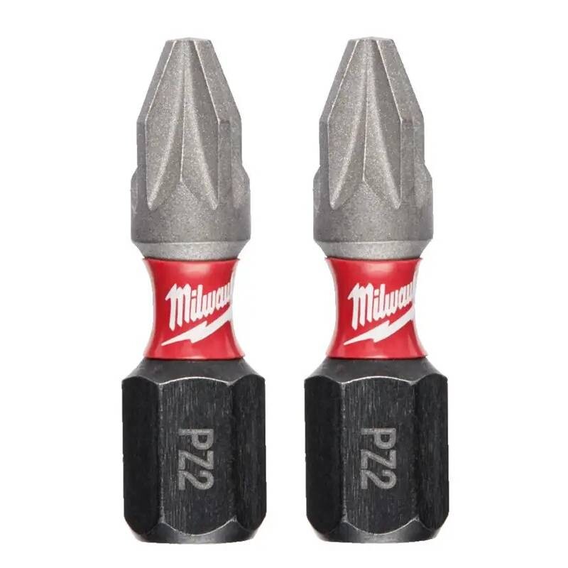 Набір біт Milwaukee Shockwave, PZх25мм, 2шт (4932500356)
