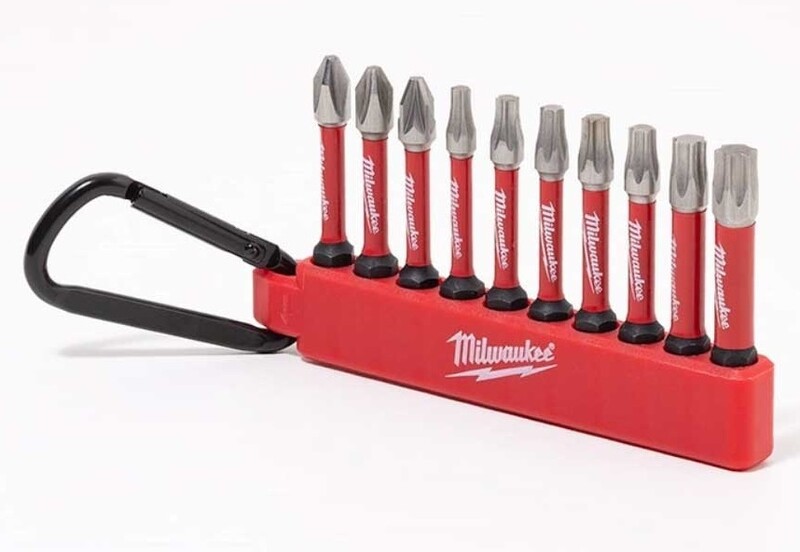Набір біт Milwaukee Shockwave carabiner, 50 мм, 10шт (4932480941)