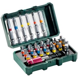 Набор бит Metabo BitBox 1/4, SL,PH,PZ,H,T, 25 мм, 50 мм, 29шт (626710000)