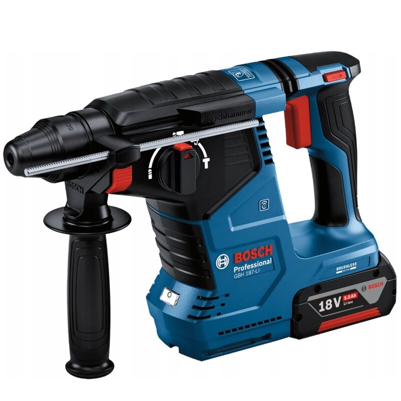 Перфоратор Bosch Professional GBH 187-LI SDS-Plus 18В 1х5Аh (0.611.923.022)