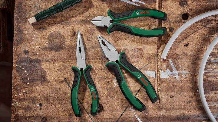 Плоскогубці Bosch 3 шт. (1.600.A02.C0S)