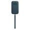 Фото - Чохол на руку Apple Leather Sleeve with MagSafe для Apple iPhone 12/12 Pro Baltic Blue (MHYD3) | click.ua