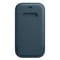 Фото - Чохол на руку Apple Leather Sleeve with MagSafe для Apple iPhone 12/12 Pro Baltic Blue (MHYD3) | click.ua
