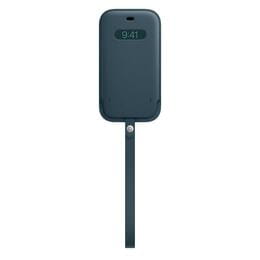 Чохол на руку Apple Leather Sleeve with MagSafe для Apple iPhone 12/12 Pro Baltic Blue (MHYD3)
