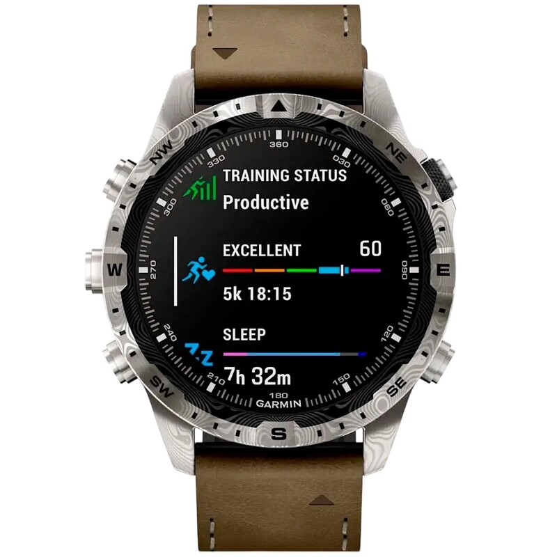 Смарт-часы Garmin Marq Adventurer Gen 2 Silver/Brown (010-03393-31)