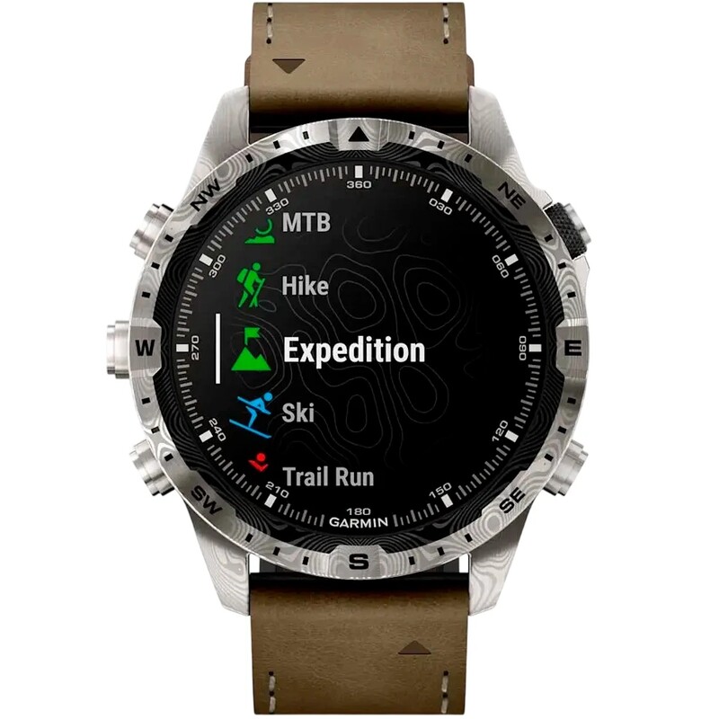Смарт-часы Garmin Marq Adventurer Gen 2 Silver/Brown (010-03393-31)