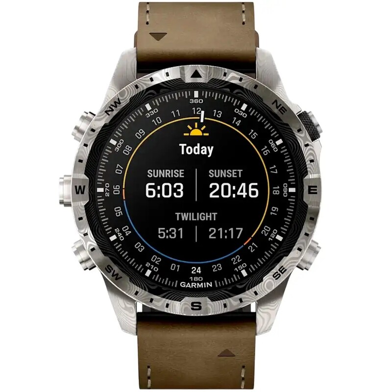 Смарт-часы Garmin Marq Adventurer Gen 2 Silver/Brown (010-03393-31)