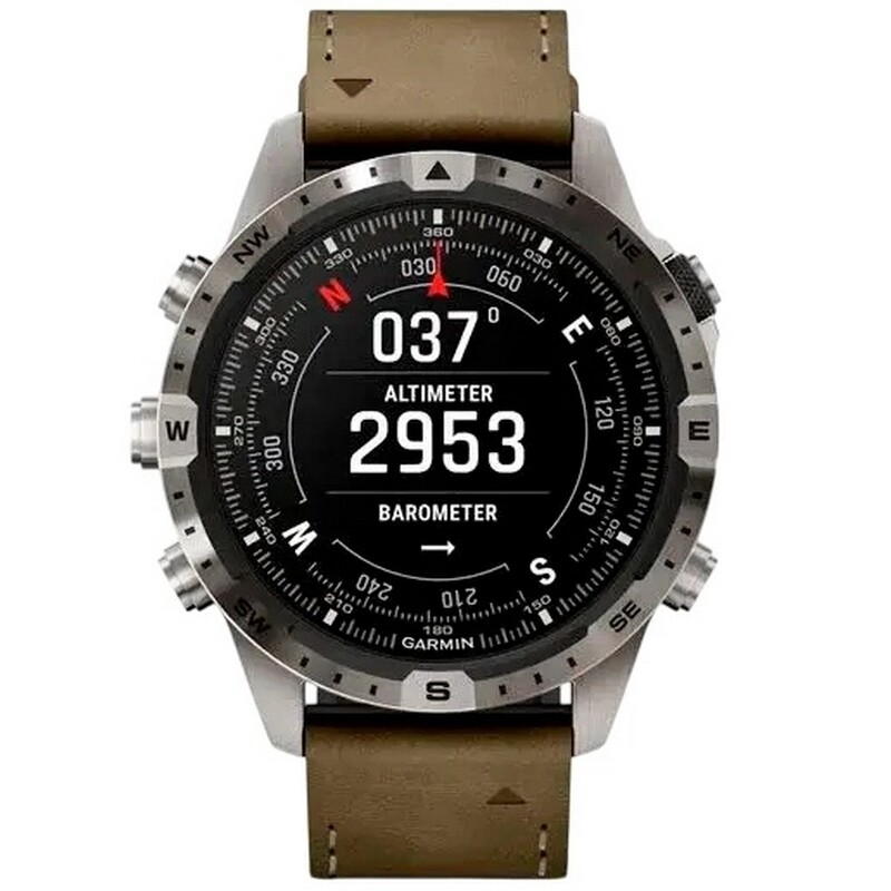 Смарт-часы Garmin Marq Adventurer Gen 2 Silver/Brown (010-03393-31)