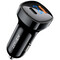 Фото - Автомобільний зарядний пристрій Acefast B4 (USB-C + USB-A) 66W Black (6974316280392) | click.ua
