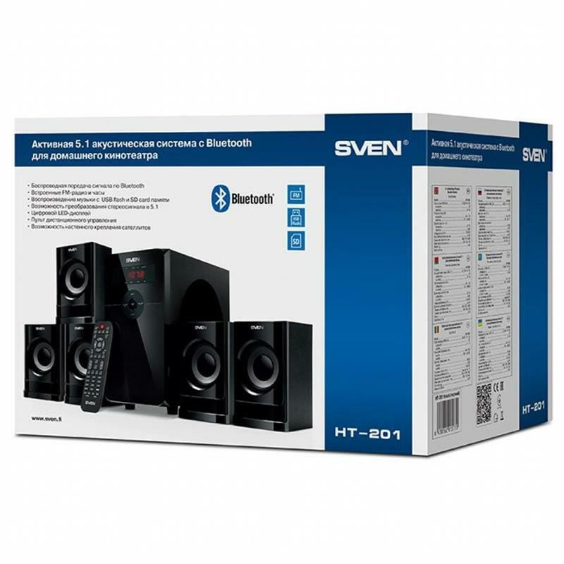 Акустична система SVEN HT-201 Black