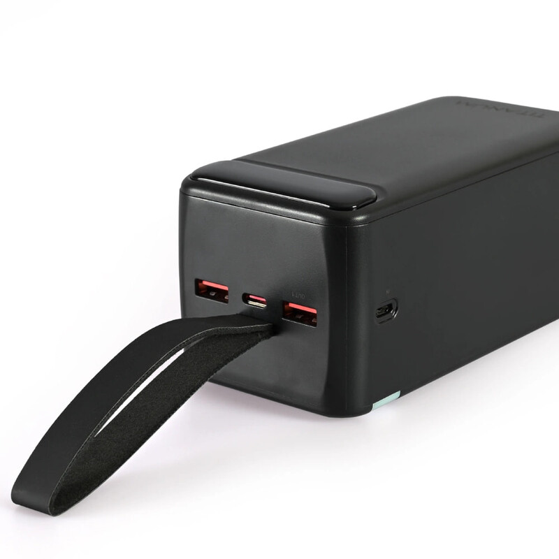 Универсальная мобильная батарея Videx TITANUM 741S 50000mAh, 22.5W Black
