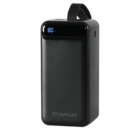 Универсальная мобильная батарея Videx TITANUM 741S 50000mAh, 22.5W Black