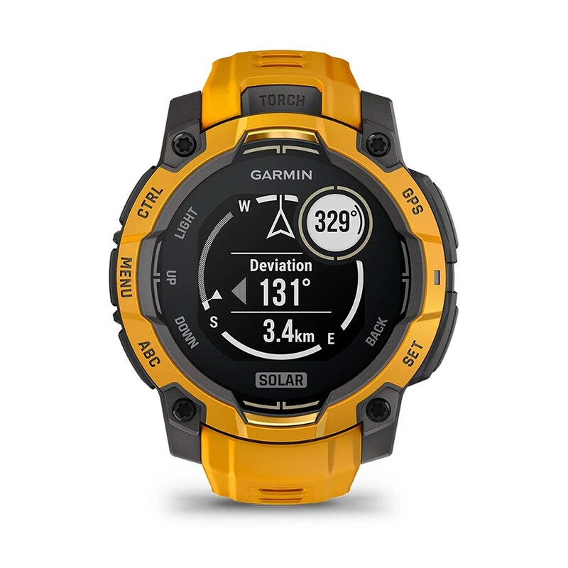 Смарт-часы Garmin Instinct 3 Sunburst/Gray (010-02934-02)