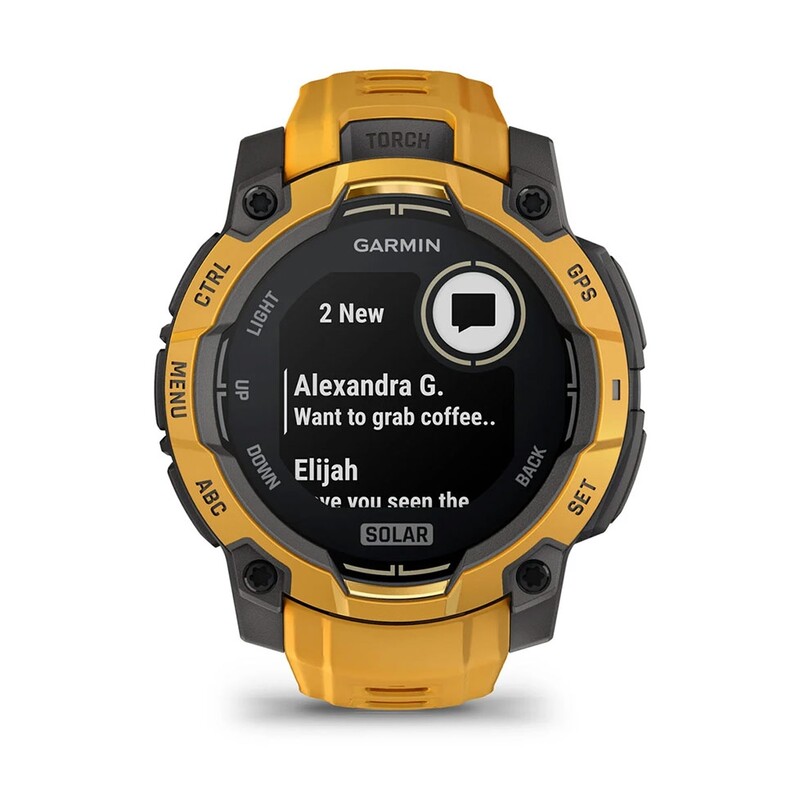 Смарт-часы Garmin Instinct 3 Sunburst/Gray (010-02934-02)