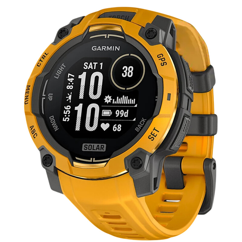 Смарт-часы Garmin Instinct 3 Sunburst/Gray (010-02934-02)