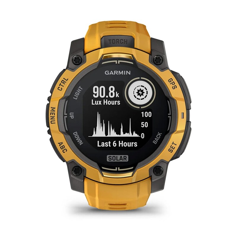 Смарт-часы Garmin Instinct 3 Sunburst/Gray (010-02934-02)