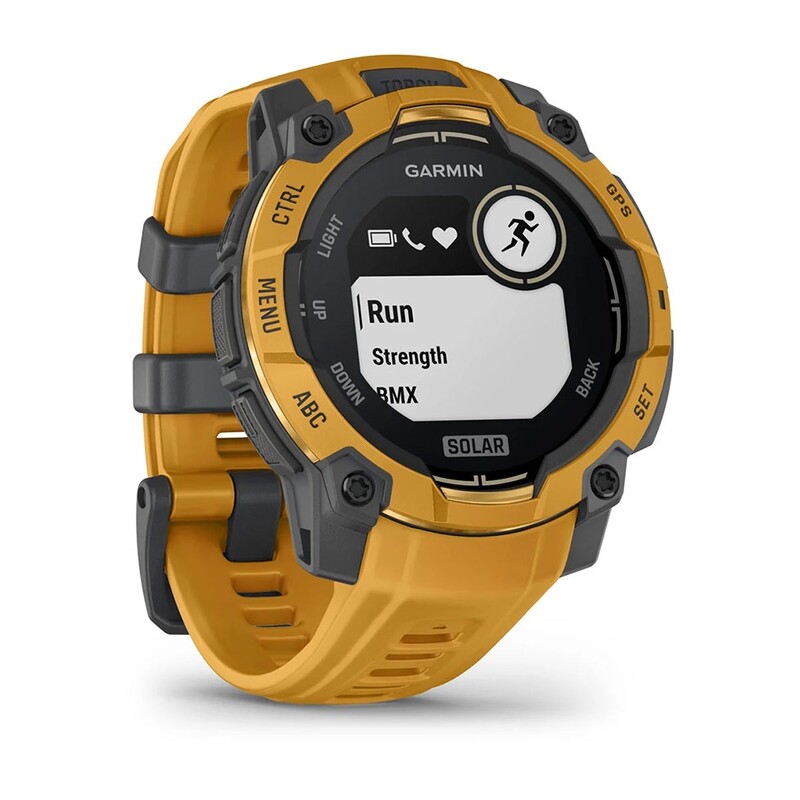 Смарт-часы Garmin Instinct 3 Sunburst/Gray (010-02934-02)