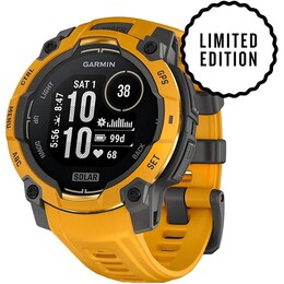 Смарт-годинник Garmin Instinct 3 Sunburst/Gray (010-02934-02)