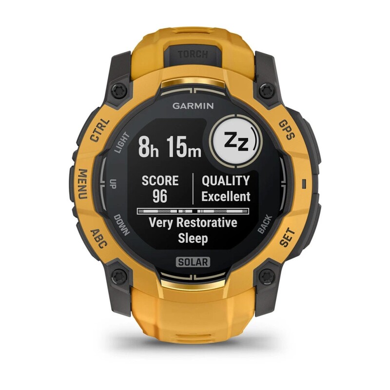 Смарт-годинник Garmin Instinct 3 Sunburst/Gray (010-02935-02)