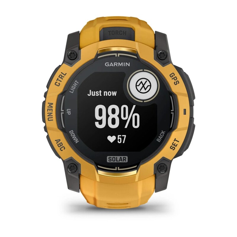 Смарт-годинник Garmin Instinct 3 Sunburst/Gray (010-02935-02)