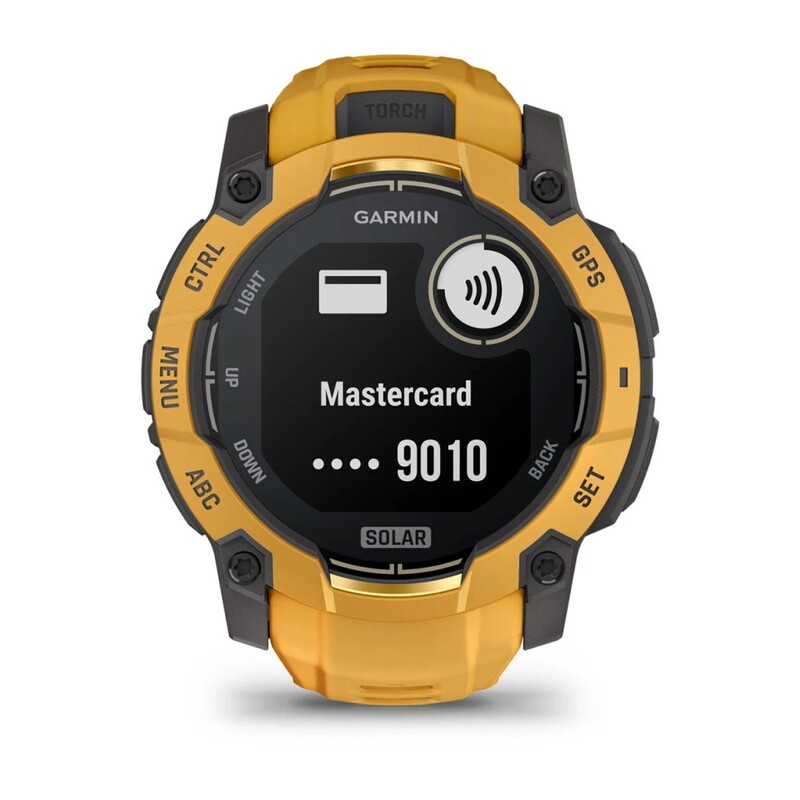 Смарт-годинник Garmin Instinct 3 Sunburst/Gray (010-02935-02)