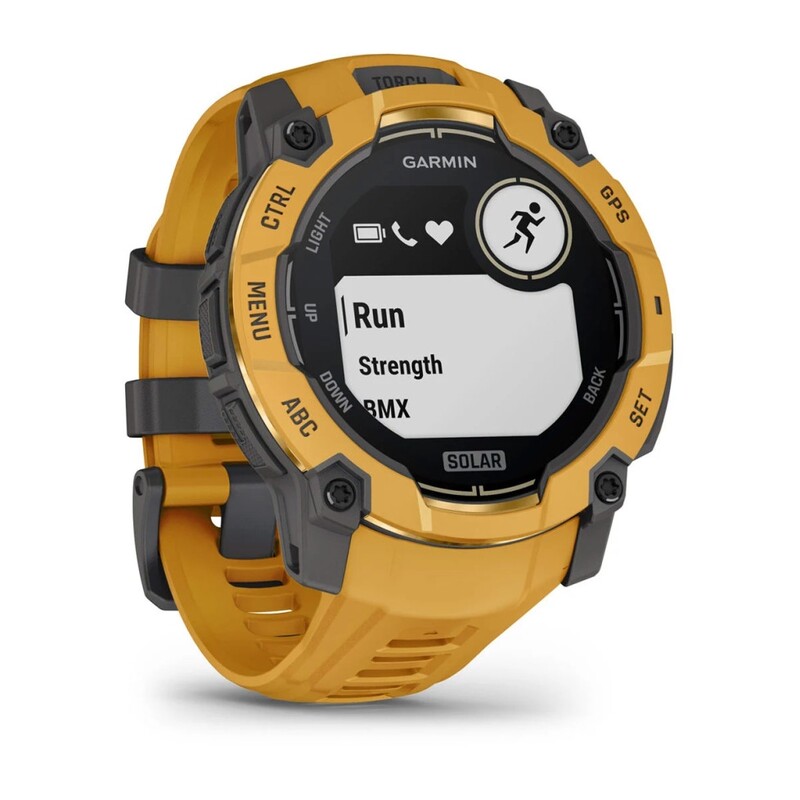 Смарт-годинник Garmin Instinct 3 Sunburst/Gray (010-02935-02)