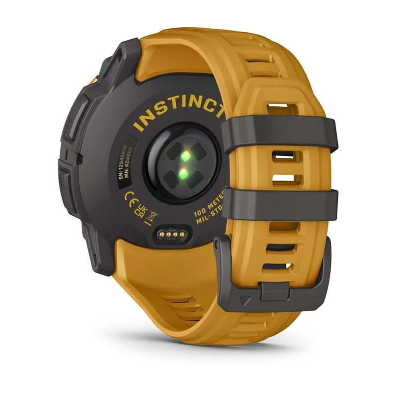 Смарт-годинник Garmin Instinct 3 Sunburst/Gray (010-02935-02)