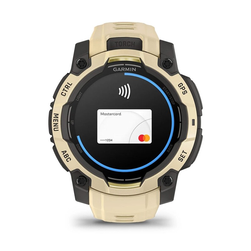 Смарт-годинник Garmin Instinct 3 Citrine/Gray (010-02936-02)
