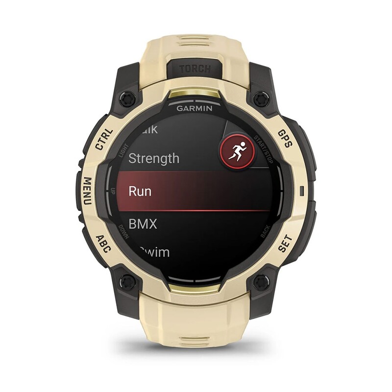 Смарт-годинник Garmin Instinct 3 Citrine/Gray (010-02936-02)