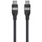 Фото - Кабель Anker Upcycled-Braided USB-C - USB-C (M/M), 240W, 1.8 м, Black (A82E2H12) | click.ua