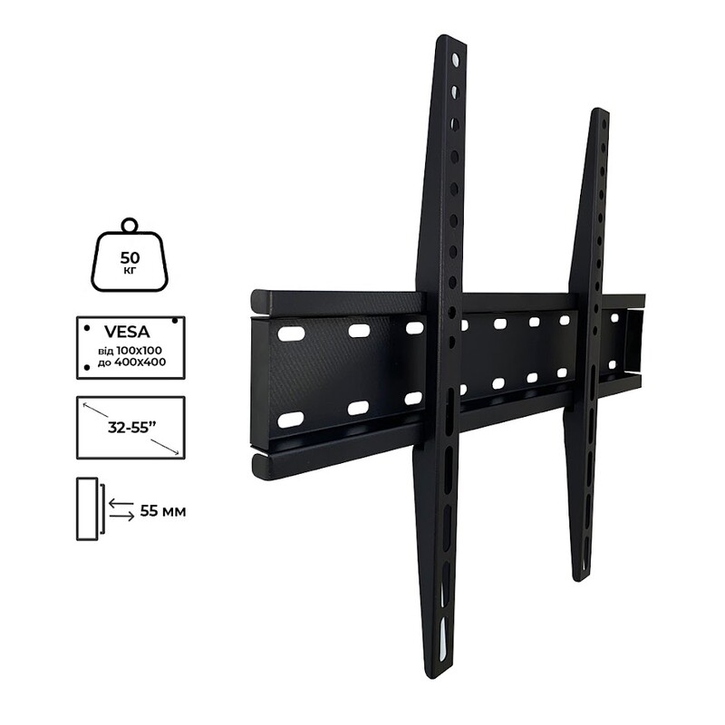 Кронштейн Charmount TV04F Black (VESA400х400)