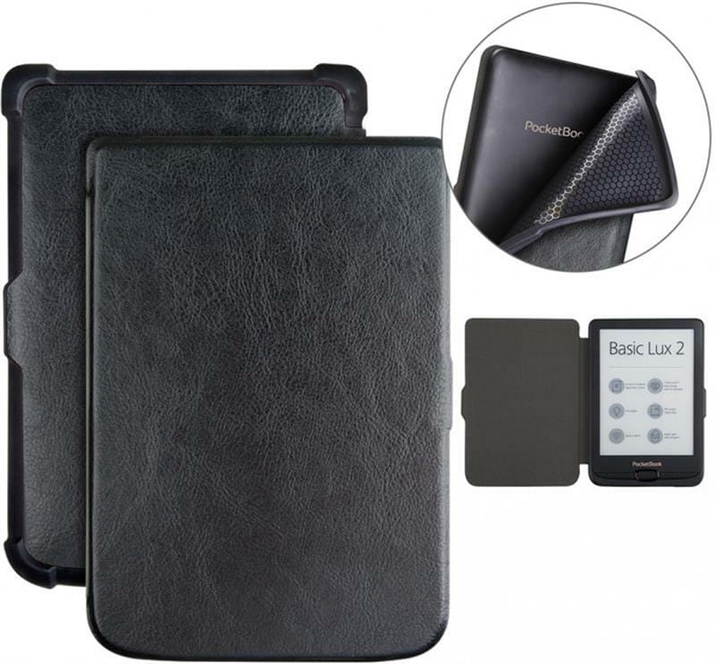 Чохол-книжка AirOn Premium для PocketBook 616/627/632 Black (6946795850178)