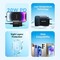 Фото - Мережевий зарядний пристрій Vention G17B0 20W USB-C Black + кабель Lightning (G17B0-EU) | click.ua