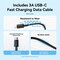 Фото - Мережевий зарядний пристрій Vention G17B0 20W USB-C Black + кабель Lightning (G17B0-EU) | click.ua
