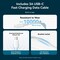 Фото - Сетевое зарядное устройство Vention G17W0 20W USB-C White + кабель Lightning (G17W0-EU) | click.ua