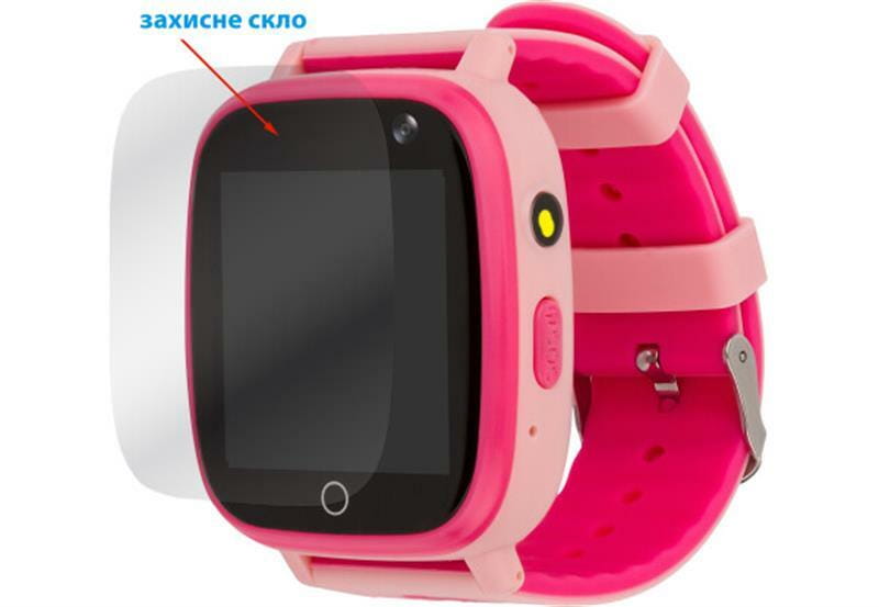 Дитячий смарт-годинник AmiGo GO001 iP67 Pink