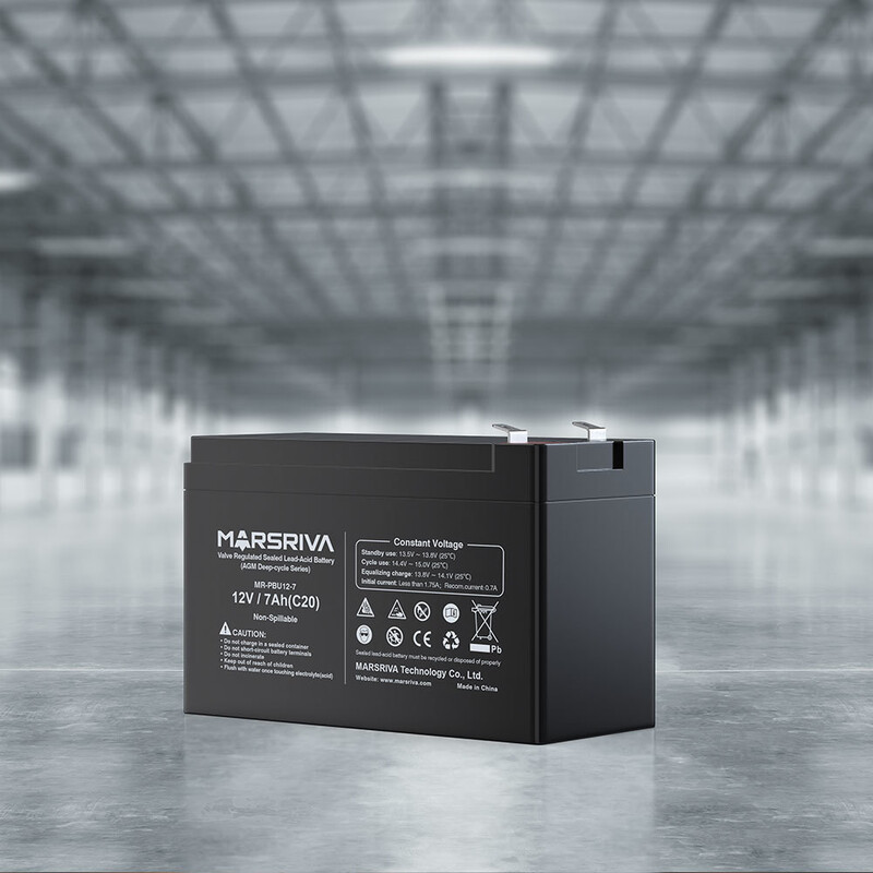 Акумуляторна батарея Marsriva 12V 7AH (MR-PBU12-7) AGM