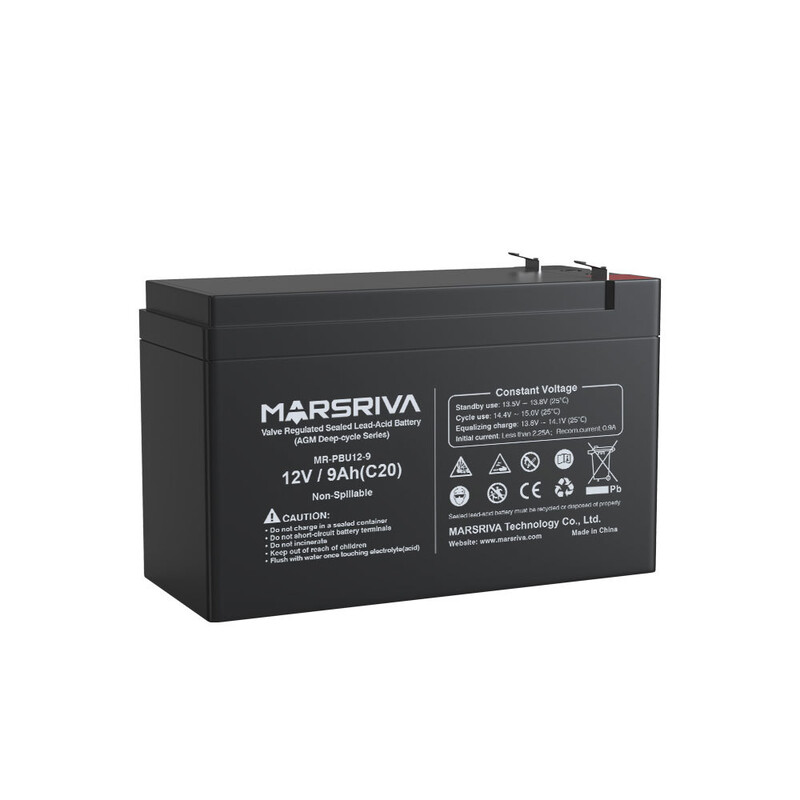 Акумуляторна батарея Marsriva 12V 9AH (MR-PBU12-9) AGM