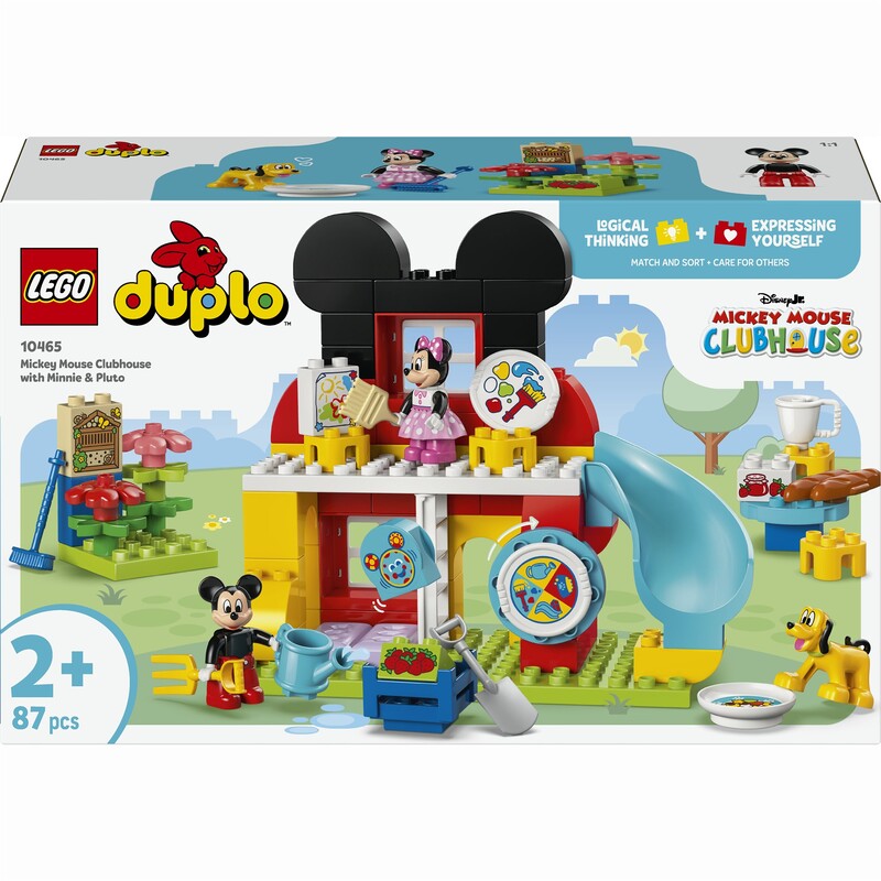 Конструктор LEGO Duplo Disney Микки Маус: Клубный дом из Минни и Плуто (10465)