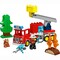 Фото - Конструктор LEGO Duplo Town Пожарная машина со шлангом и пожарным (10473) | click.ua