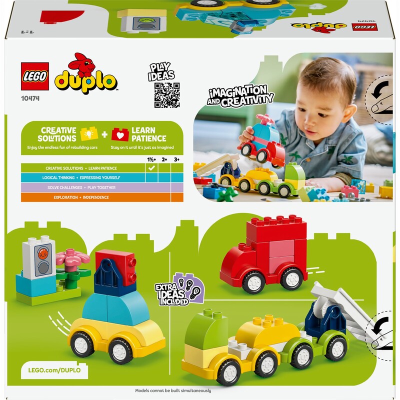Конструктор LEGO Duplo My First Творческие транспортные средства (10474)